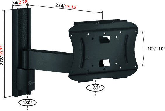 Vogels VFW 332 uchwyt ścienny do LCD/Plazma