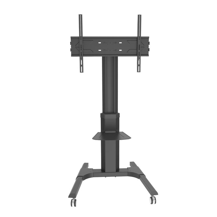 Wolff Mount Mobilna podstawa TV do 70 cali |Uniwersalna |Regulowana wysokość |Czarny aluminium |VESA 800x600