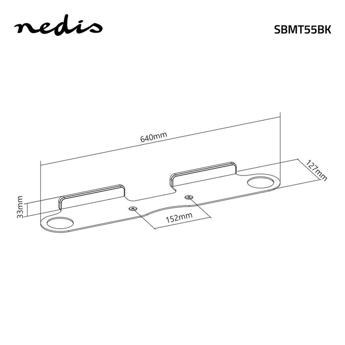 Uchwyt na soundbar | Ścienny | Do Sonos® Beam? | Maks. 5 kg
