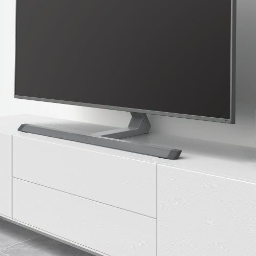 Wolff Mount Uniwersalna Aluminiowa Podstawa Telewizyjna | Obracana i Pochylana | do 75 cali | Kolor: Antracyt | VESA 600x400 | Prosty Wzór