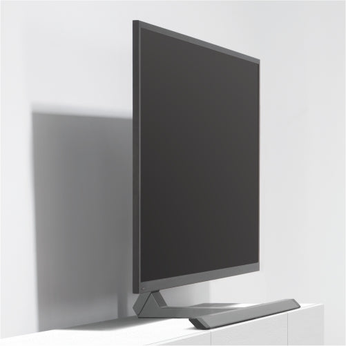 Wolff Mount Uniwersalna Aluminiowa Podstawa Telewizyjna | Obracana i Pochylana | do 75 cali | Kolor: Antracyt | VESA 600x400 | Prosty Wzór
