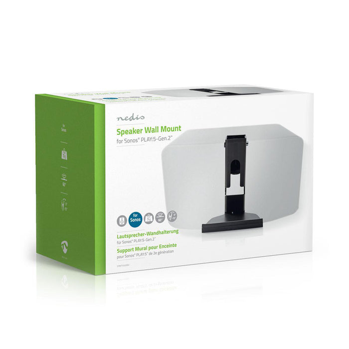 Uchwyt ścienny do głośnika | Sonos® PLAY:5-Gen2? | Pochylany i obrotowy | Maks. 7 kg