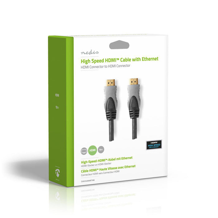 Luksusowy kabel HDMI High Speed z Ethernetem 10,0 metrów