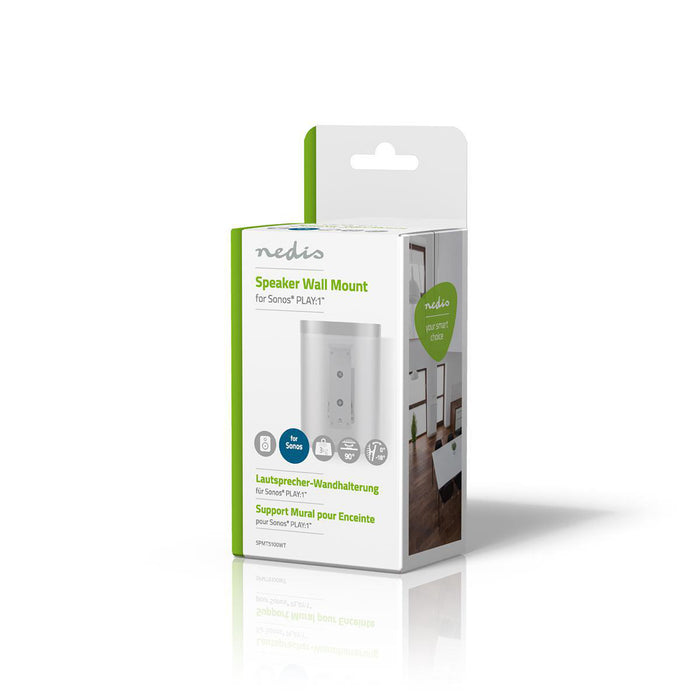 Uchwyt ścienny do głośników | Do Sonos® PLAY:1? | Pochylany i obrotowy | Maks. 3 kg