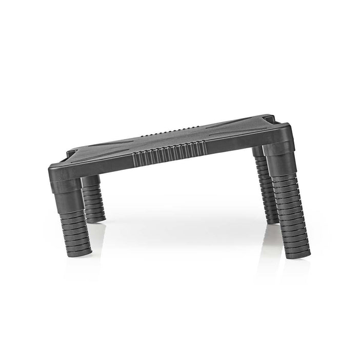 Ergonomiczna podstawka pod monitor | regulowana do 18 cm | Czarna