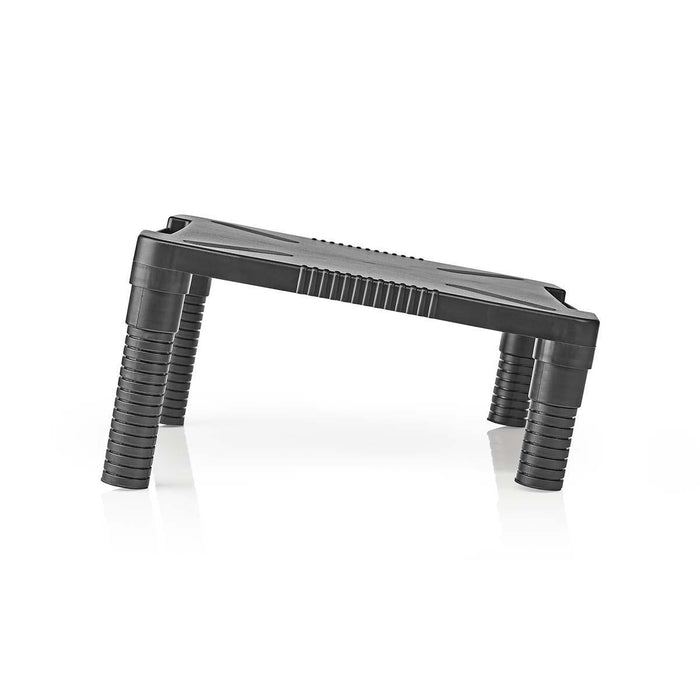 Ergonomiczna podstawka pod monitor | regulowana do 18 cm | Czarna