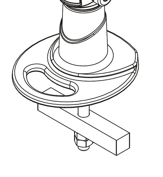 Płyta montażowa NewStar FPMA-D940GROMMET do przepustu biurkowego