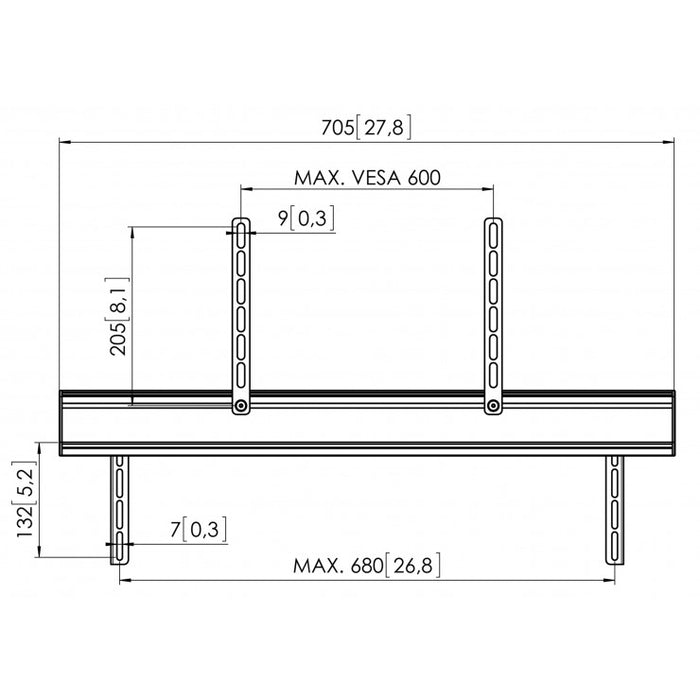 Uniwersalny uchwyt na soundbar Vogel's SOUND 3450