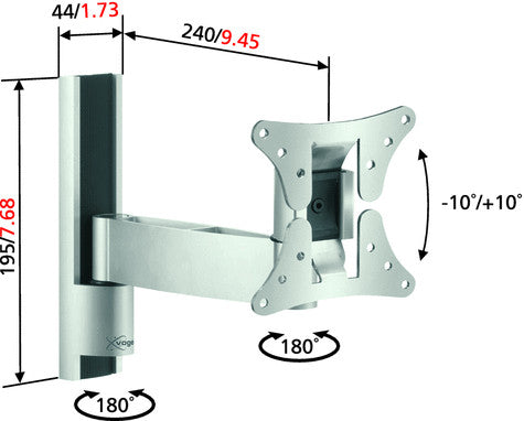 Vogels VFW 326 uchwyt ścienny do LCD/TFT
