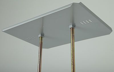 Wolff Mount Mobilna podstawa pod telewizor |Do 65 cali |Srebrna |Regulowana wysokość |Uniwersalna |VESA 600x400