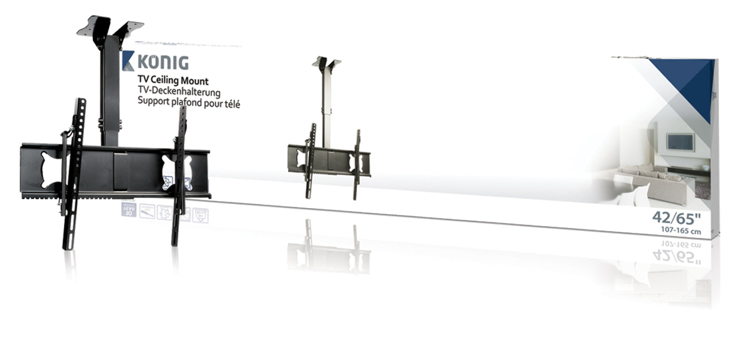 Uchwyt sufitowy Konig 42-65"