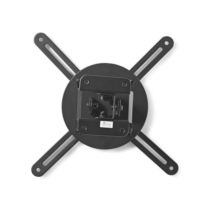 Uchwyt sufitowy do projektora | Obracany o 360° | Maks. 10 kg | Odległość od sufitu 130 mm | Czarny