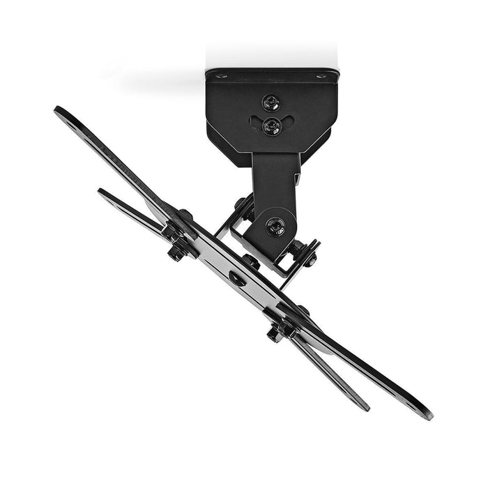 Uchwyt sufitowy do projektora | Obracany o 360° | Maks. 10 kg | Odległość od sufitu 130 mm | Czarny