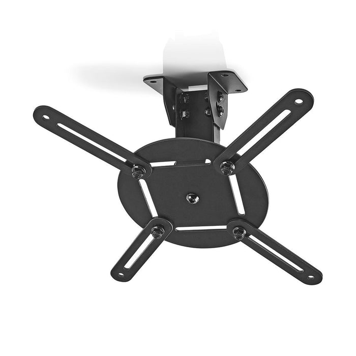 Uchwyt sufitowy do projektora | Obracany o 360° | Maks. 10 kg | Odległość od sufitu 130 mm | Czarny