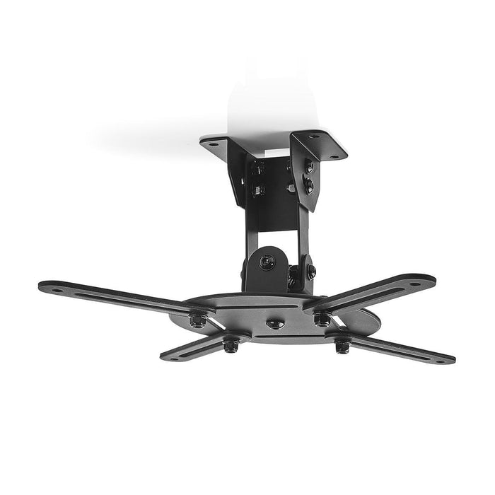 Uchwyt sufitowy do projektora | Obracany o 360° | Maks. 10 kg | Odległość od sufitu 130 mm | Czarny