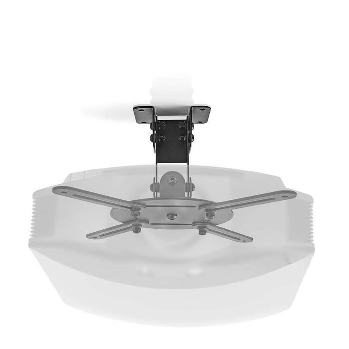 Uchwyt sufitowy do projektora | Obracany o 360° | Maks. 10 kg | Odległość od sufitu 130 mm | Czarny