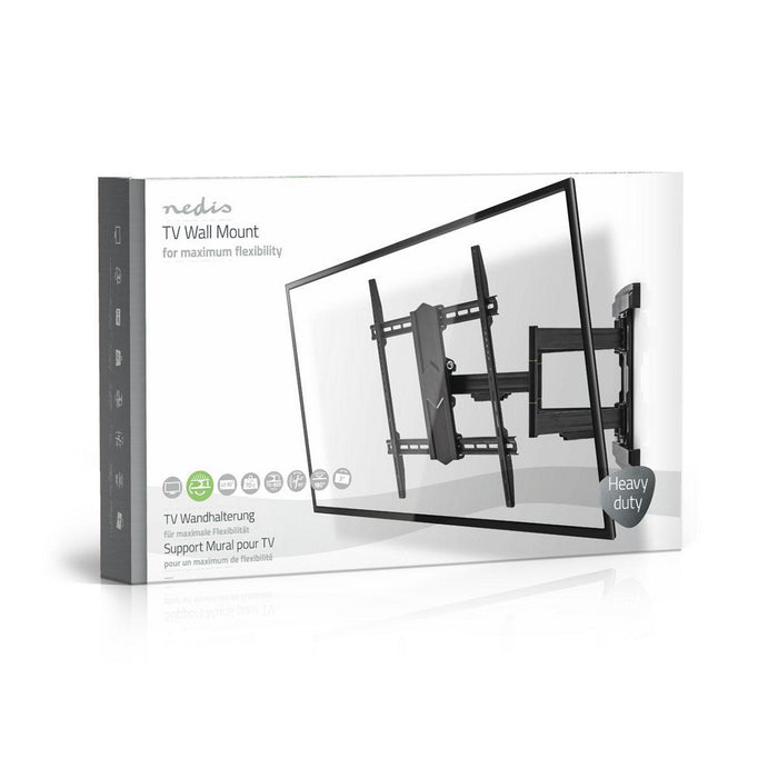 Pełny ruch uchwyt ścienny do TV | 43 - 90" | Maks. 70 kg | 6 punktów zawiasowych