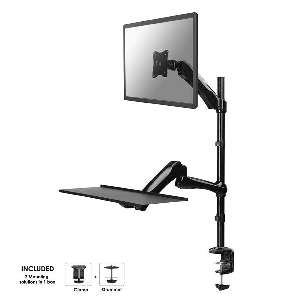 Neomounts FPMA-D500KEYB uchwyt biurkowy do stanowiska pracy