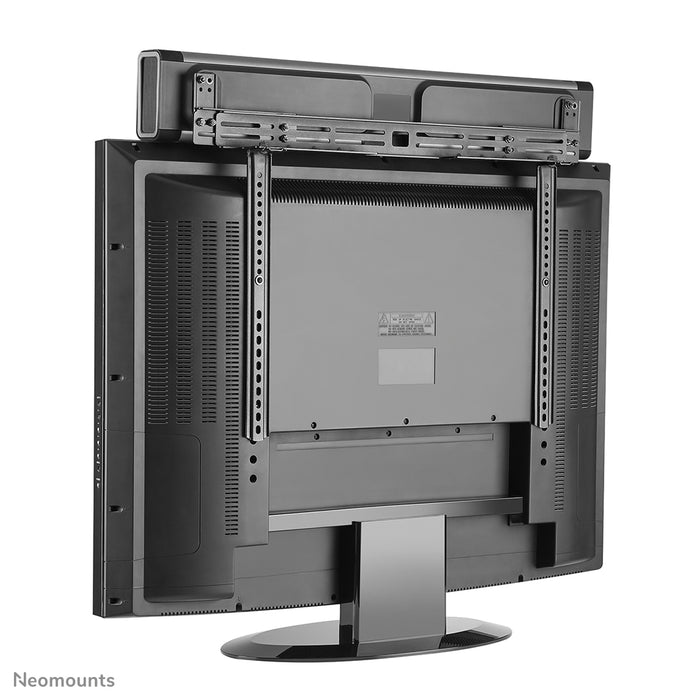 Neomounts uniwersalny uchwyt na videobar/soundbar/głośnik AWL29-750BL1, regulacja głębokości (0-4,2 cm) - Czarny