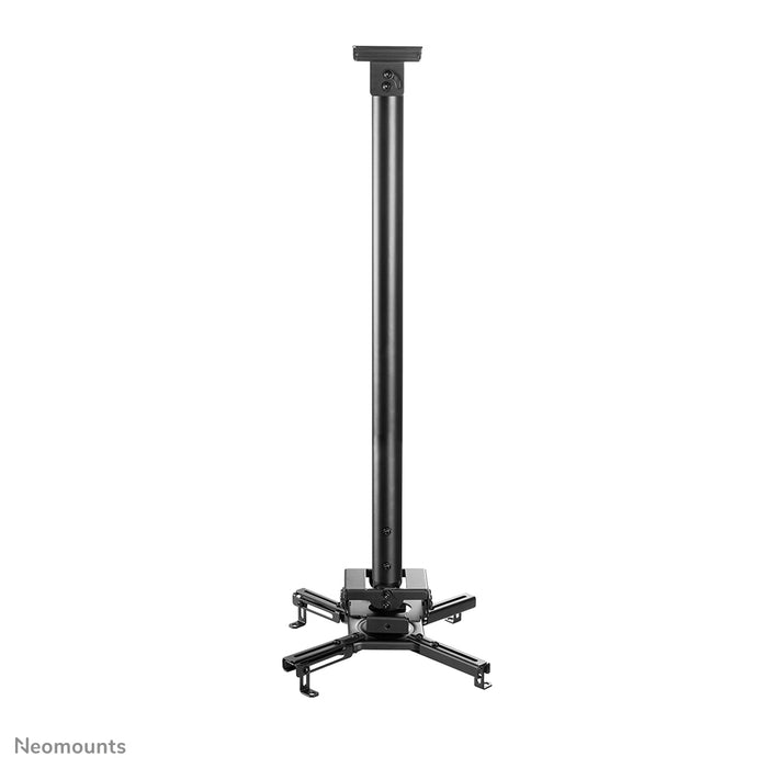 Neomounts CL25-550BL1 uniwersalny sufitowy uchwyt do projektora, regulowana wysokość (74,5-114,5 cm) - czarny