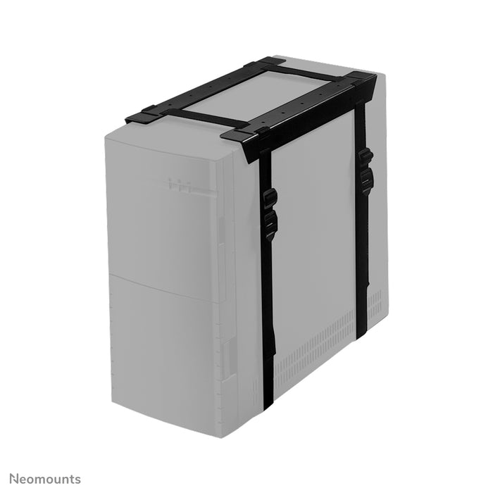 Neomounts CPU-D025 czarny to uchwyt do montażu PC lub thin clienta pod biurkiem.