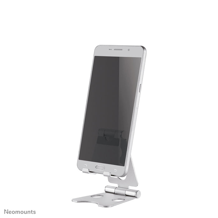 Neomounts uniwersalny składany uchwyt na telefon - Srebrny
