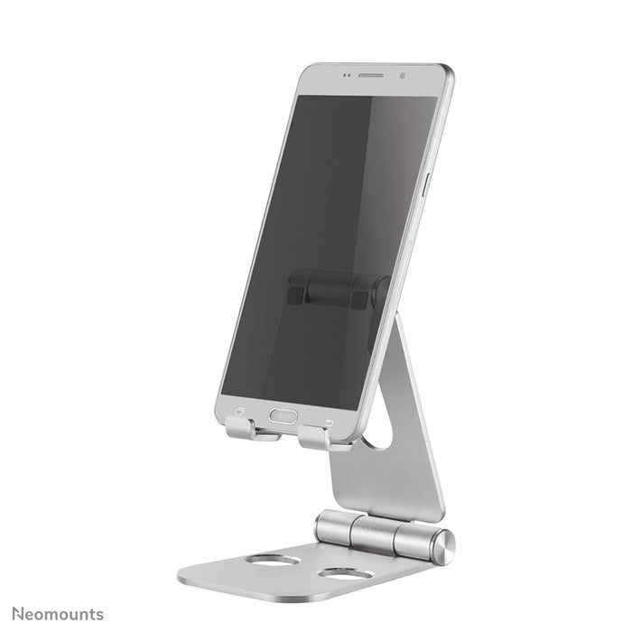 Neomounts uniwersalny składany uchwyt na telefon - Srebrny
