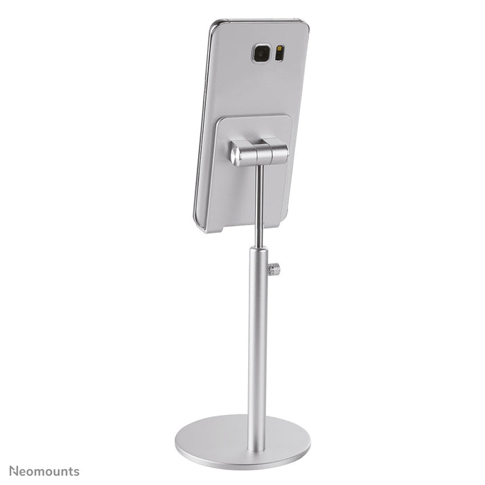 Neomounts regulowany uchwyt na telefon - Srebrny