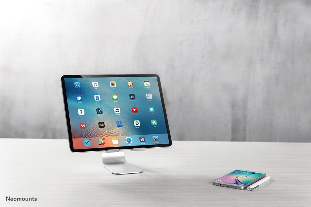 Neomounts uniwersalny uchwyt na tablet - Srebrny