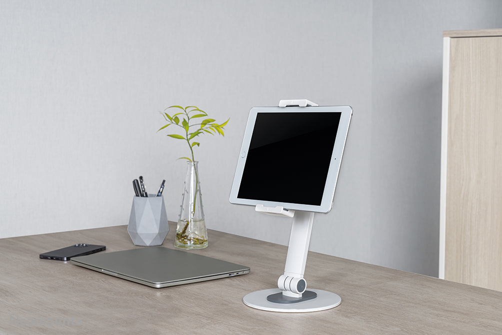 Neomounts DS15-540WH1 uniwersalna podstawka na tablet 4,7-12,9 cala - tablety - Biała