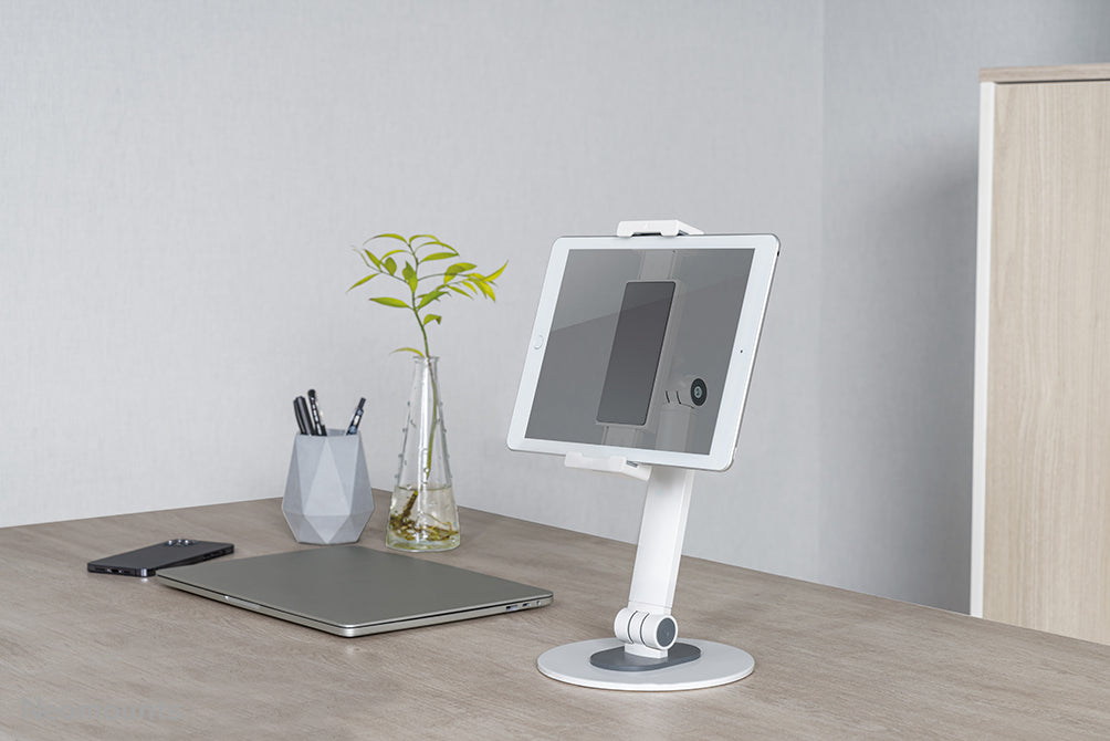 Neomounts DS15-540WH1 uniwersalna podstawka na tablet 4,7-12,9 cala - tablety - Biała