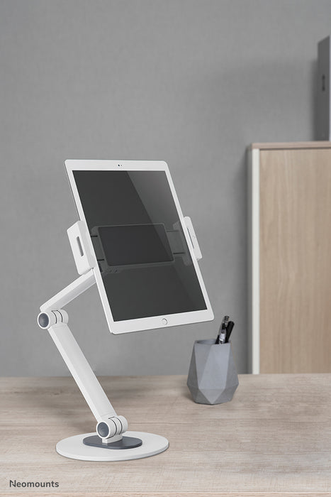 Neomounts DS15-550WH1 uniwersalna podstawka na tablet 4,7-12,9 cala - tablety - Biała