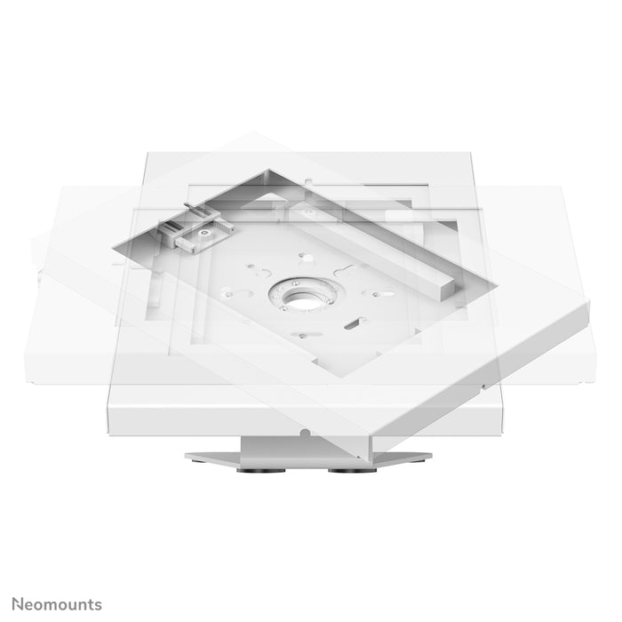 Neomounts DS15-630WH1 obrotowy uchwyt na tablet na blat stołu/ścianę dla tabletów 9,7-11 cali - Biały