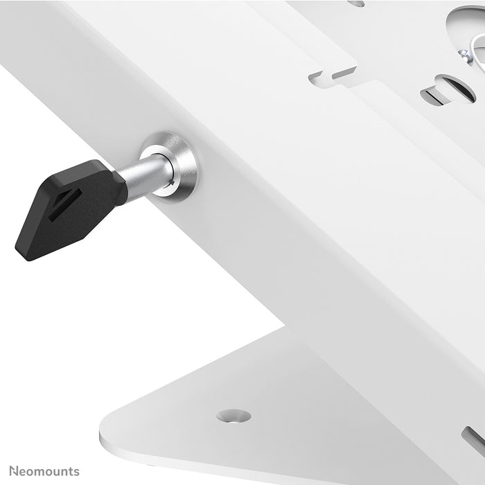Neomounts DS15-630WH1 obrotowy uchwyt na tablet na blat stołu/ścianę dla tabletów 9,7-11 cali - Biały