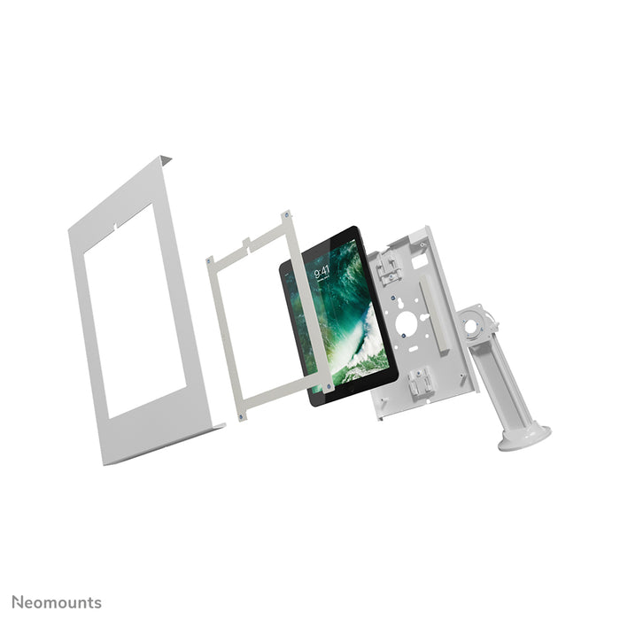 Neomounts DS15-640WH1 obrotowy uchwyt na tablet na blat stołu dla tabletów 9,7-11 cali - Biały