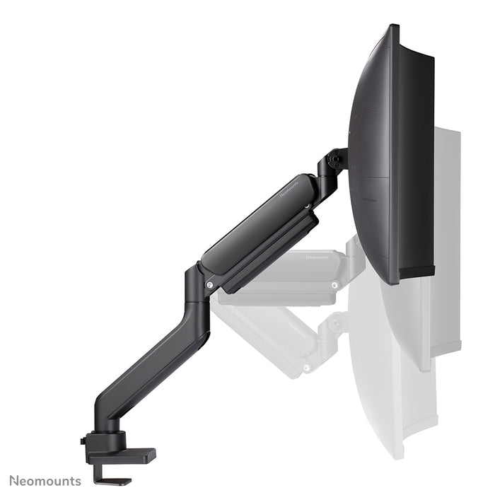 Neomounts DS70-450BL1 pełen zakres ruchu biurkowy uchwyt na monitor dla ekranów 17-42 cali - Czarny