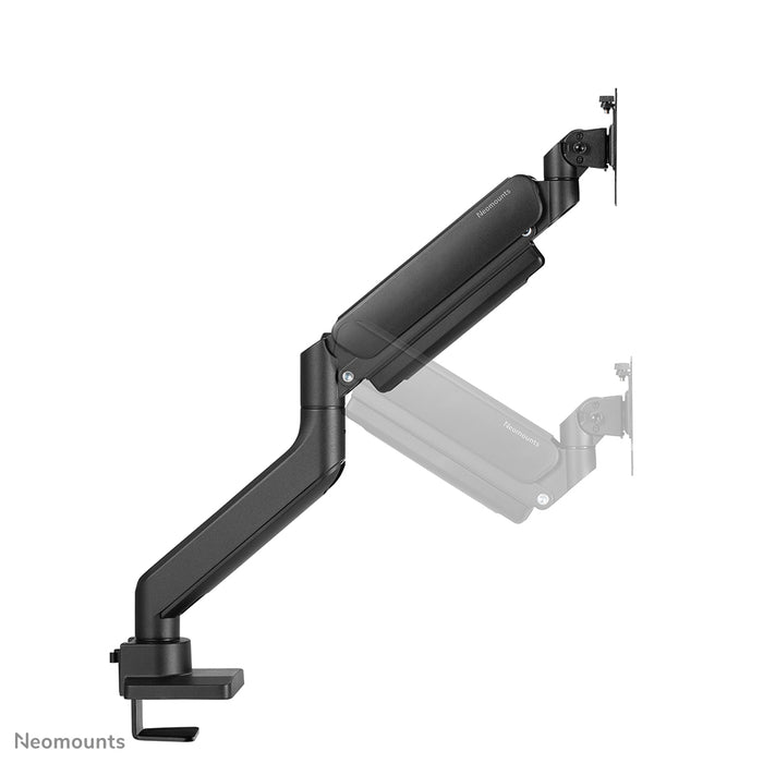 Neomounts DS70-450BL1 pełen zakres ruchu biurkowy uchwyt na monitor dla ekranów 17-42 cali - Czarny