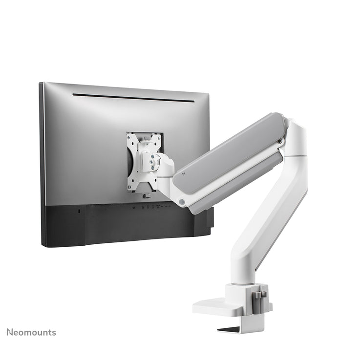 Neomounts DS70-450WH1 pełen zakres ruchu biurkowy uchwyt na monitor dla ekranów 17-42 cali - Biały