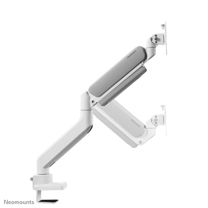 Neomounts DS70-450WH1 pełen zakres ruchu biurkowy uchwyt na monitor dla ekranów 17-42 cali - Biały