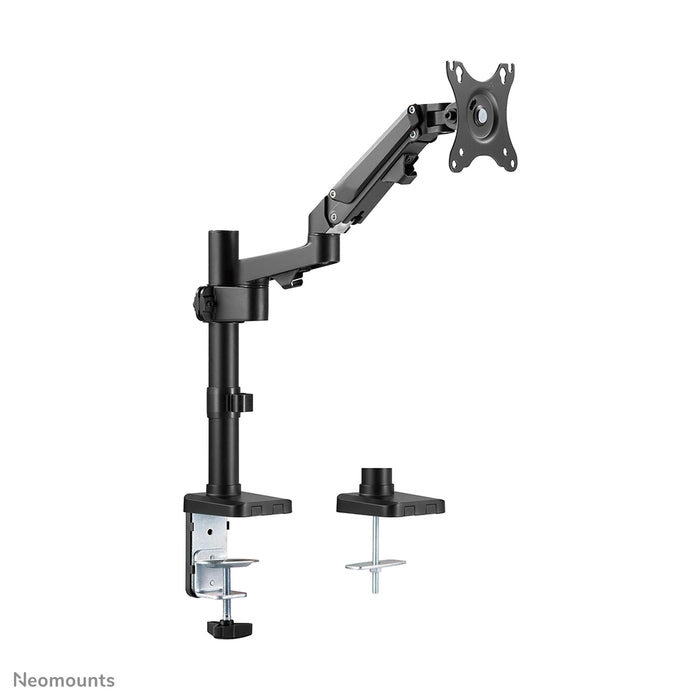 Neomounts DS70-750BL1 pełen zakres ruchu biurkowy uchwyt na monitor dla ekranów 17-27 cali - Czarny