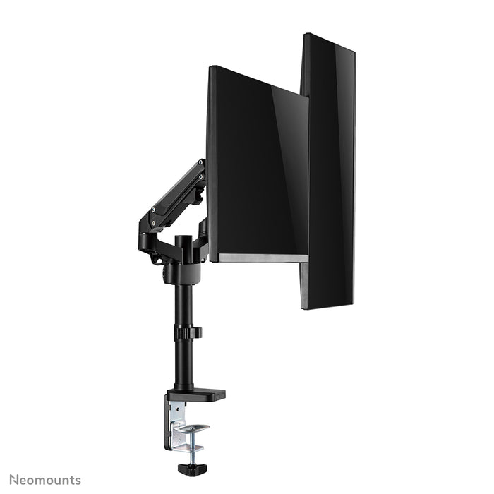 Neomounts DS70-750BL2 pełen zakres ruchu biurkowy uchwyt na monitor dla ekranów 17-27 cali - Czarny