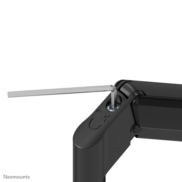 Neomounts DS70-810BL1 pełen zakres ruchu biurkowy uchwyt na monitor dla ekranów 17-32 cali - Czarny