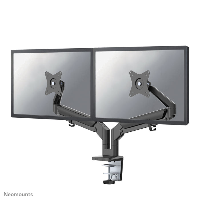 Neomounts DS70-810BL2 pełen zakres ruchu biurkowy uchwyt na monitor dla ekranów 17-32 cali - Czarny