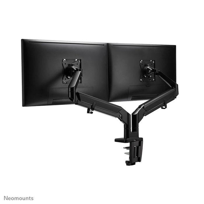 Neomounts DS70-810BL2 pełen zakres ruchu biurkowy uchwyt na monitor dla ekranów 17-32 cali - Czarny