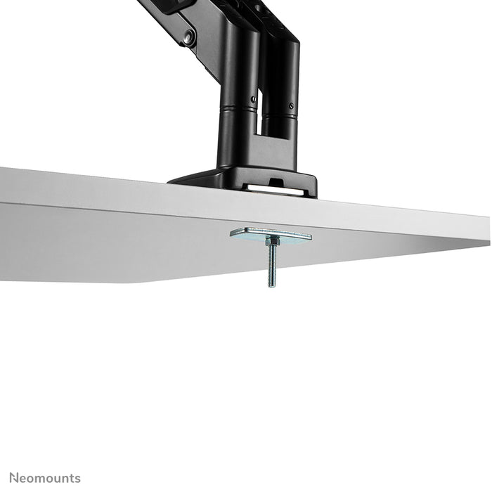 Neomounts DS70-810BL2 pełen zakres ruchu biurkowy uchwyt na monitor dla ekranów 17-32 cali - Czarny