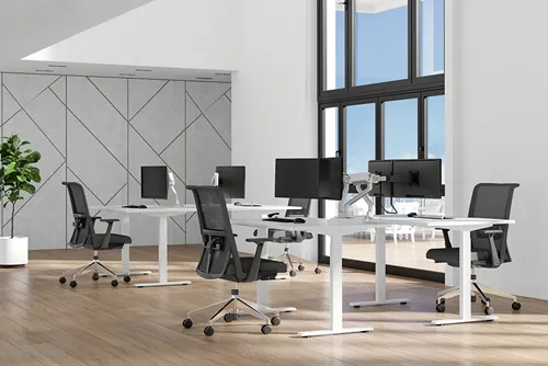Neomounts DS70S-950WH1 Ramię monitora - Pełny ruch dla ekranów 17-49” - Białe