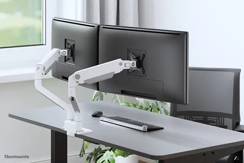 Neomounts DS70S-950WH2 - Białe ramię monitora dla ekranów 17-35 cali - Pełny ruch