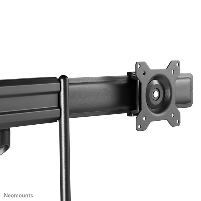 Neomounts DS75-450BL2 pełen zakres ruchu biurkowy uchwyt na monitor dla ekranów 17-32 cali - Czarny