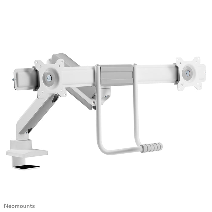 Neomounts DS75-450BL2 pełen zakres ruchu biurkowy uchwyt na monitor dla ekranów 17-32 cali - Biały