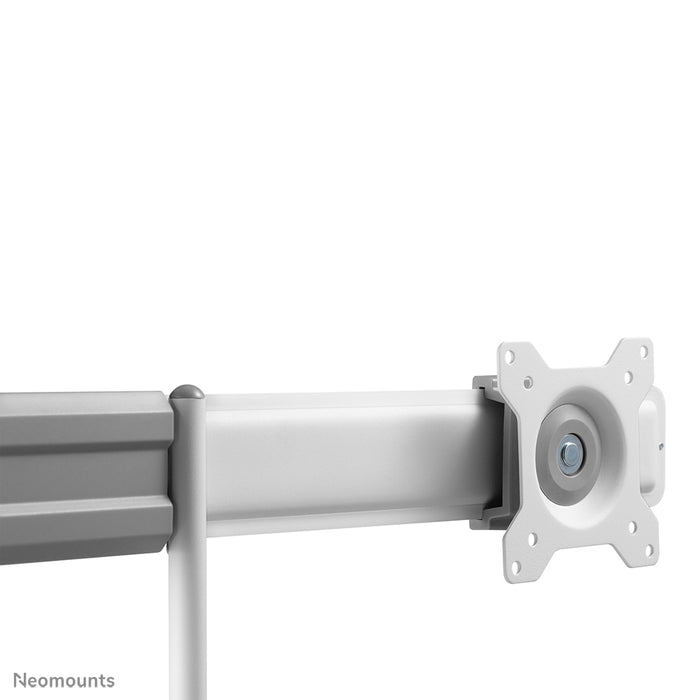 Neomounts DS75-450BL2 pełen zakres ruchu biurkowy uchwyt na monitor dla ekranów 17-32 cali - Biały
